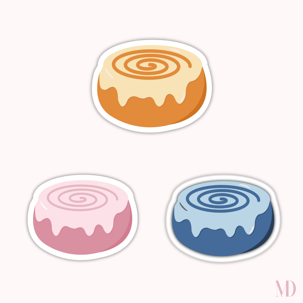 Sticker Cinnamon Roll