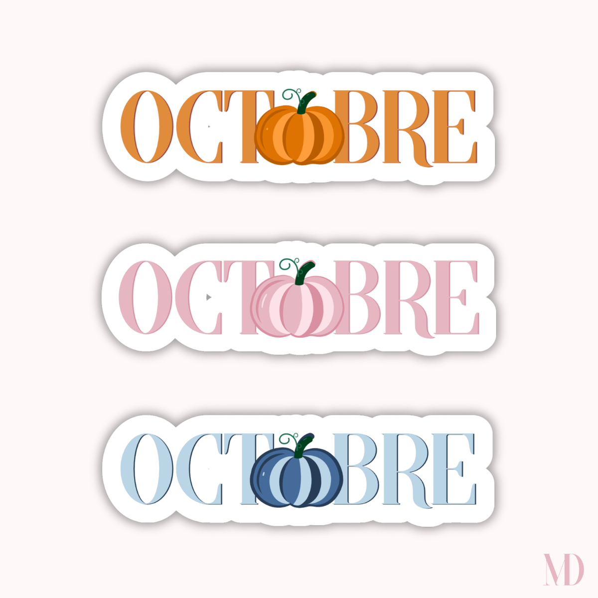 Sticker October