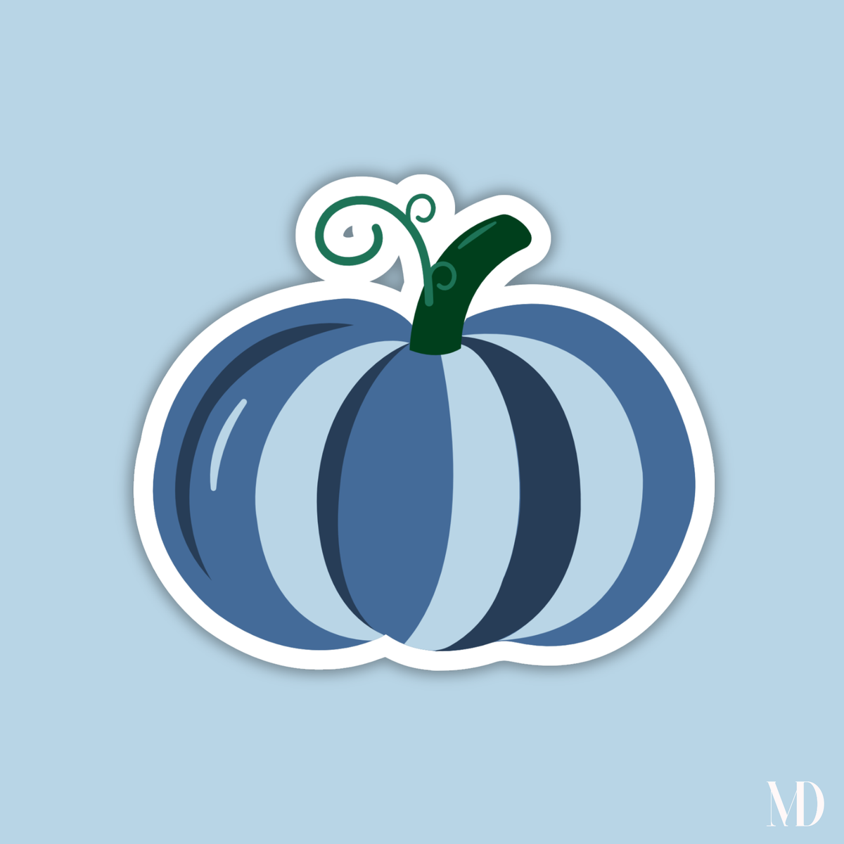 Sticker citrouille