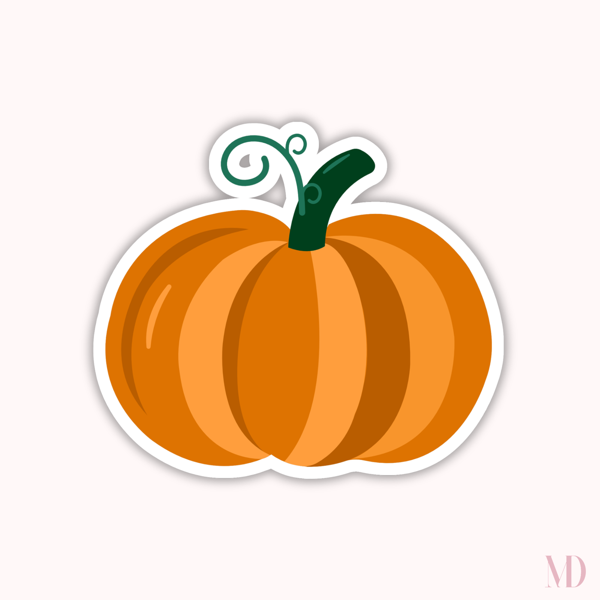 Sticker citrouille