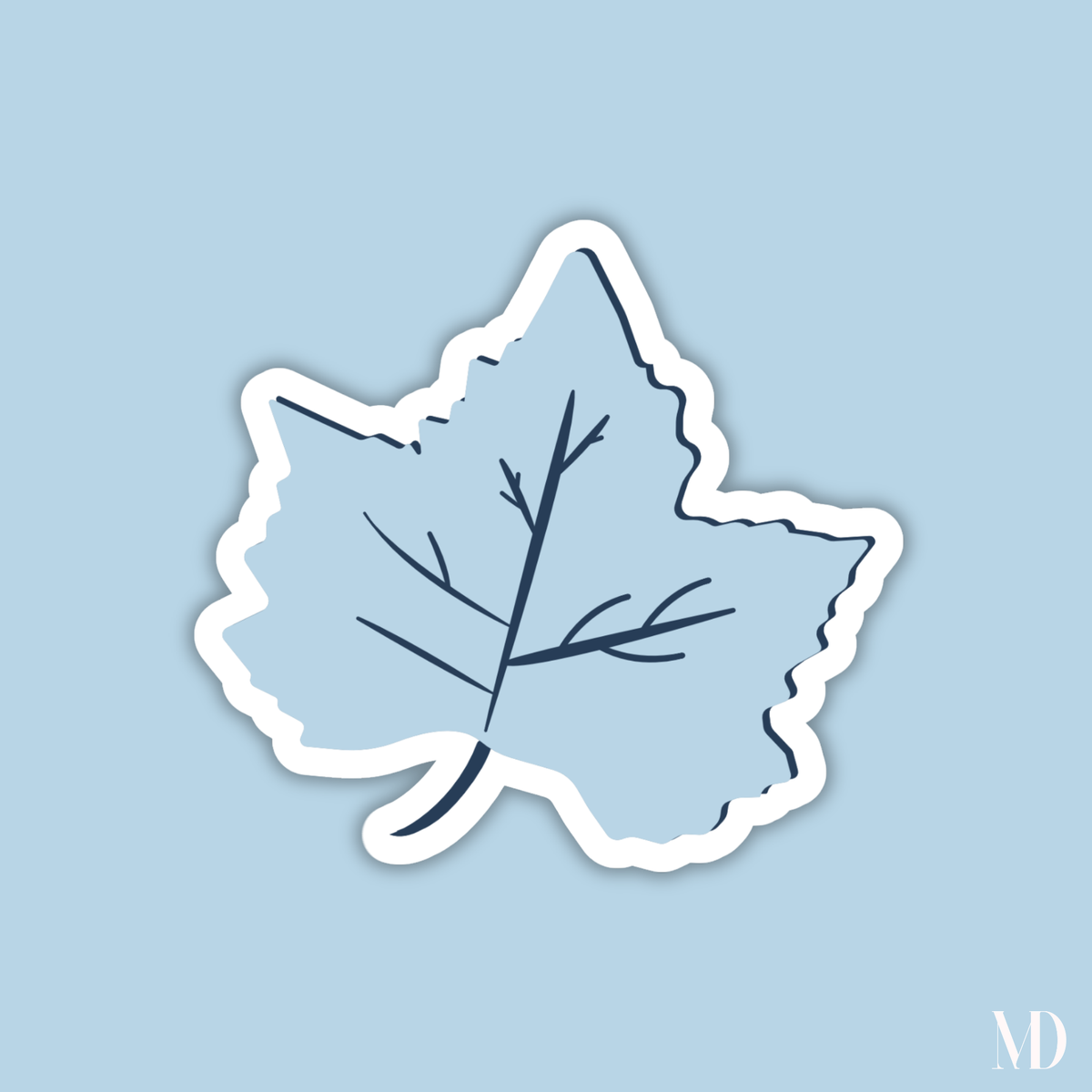 Sticker Feuille d'Automne