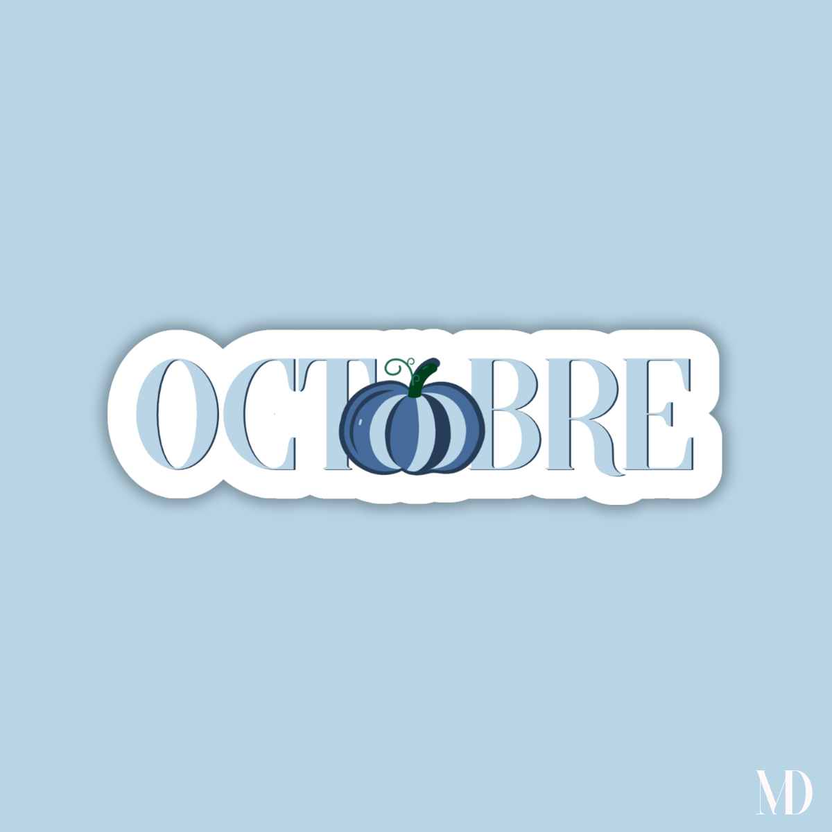 Sticker October