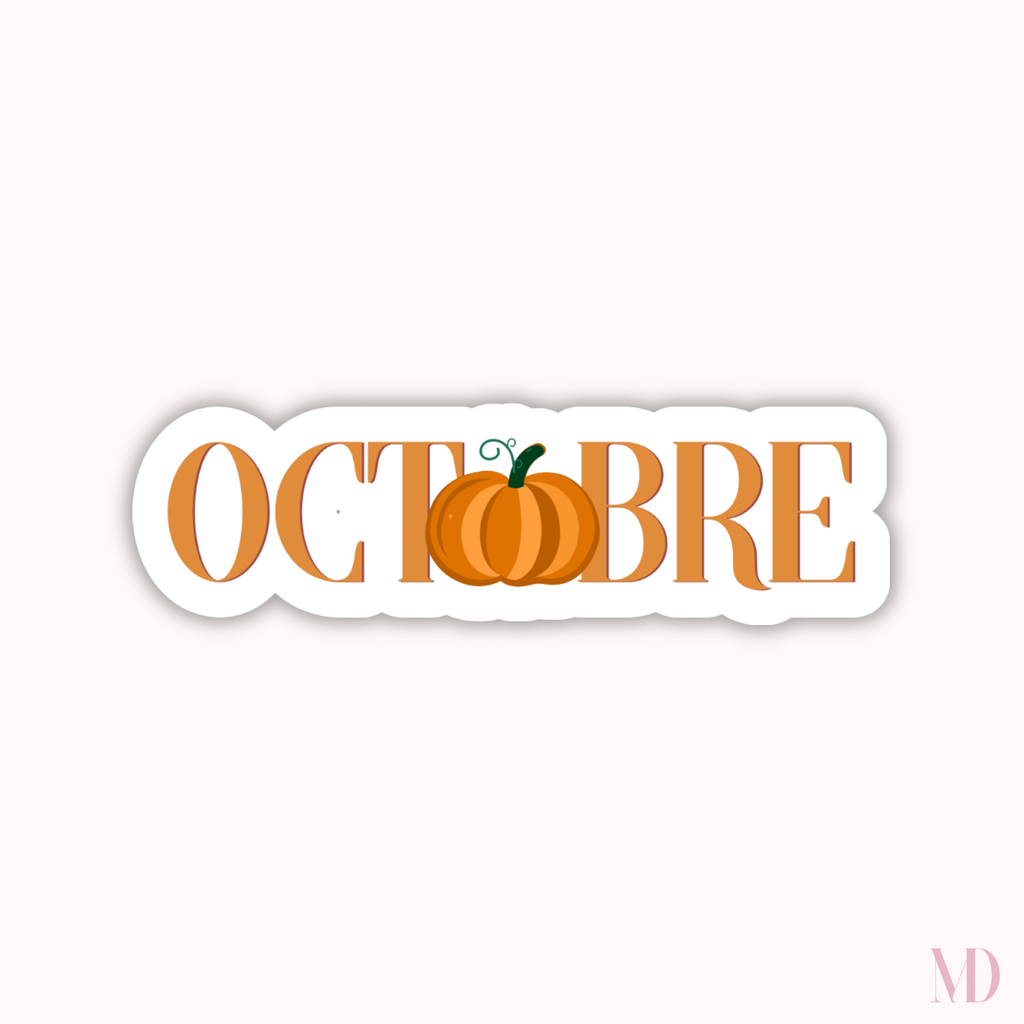 Sticker October