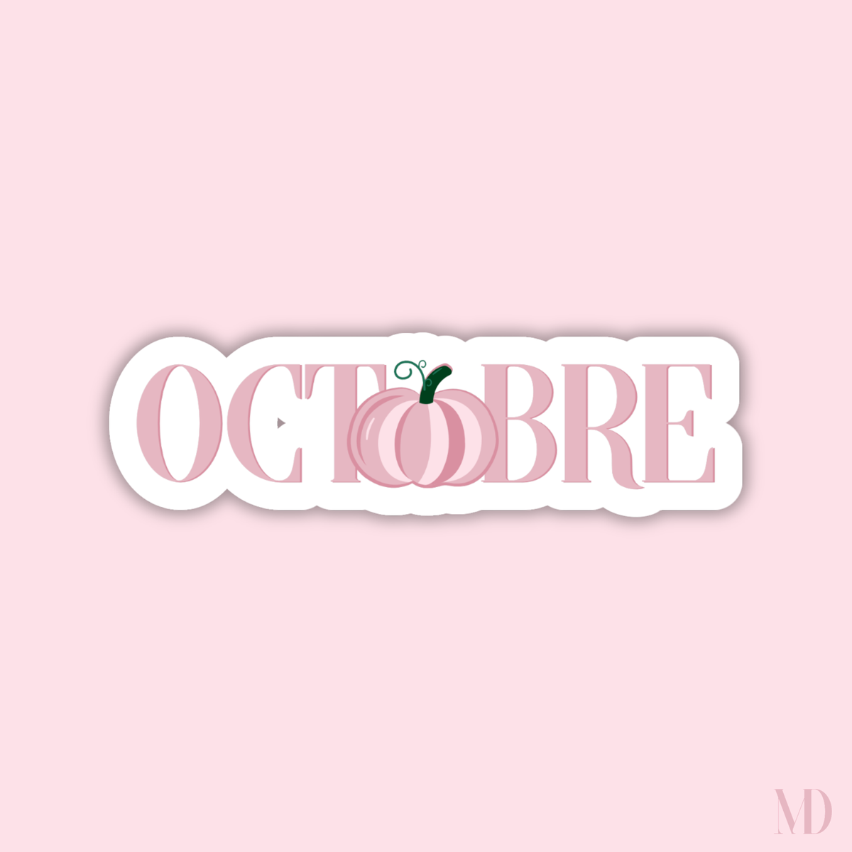 Sticker October
